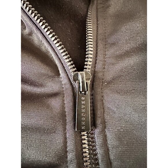 Sean John Mens Black Red Full-Zip Track Jacket Striped Sleeves Big Tall Size 3XL - Picture 4 of 7